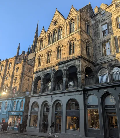 Quaker Meeting House from Victoria Terrace